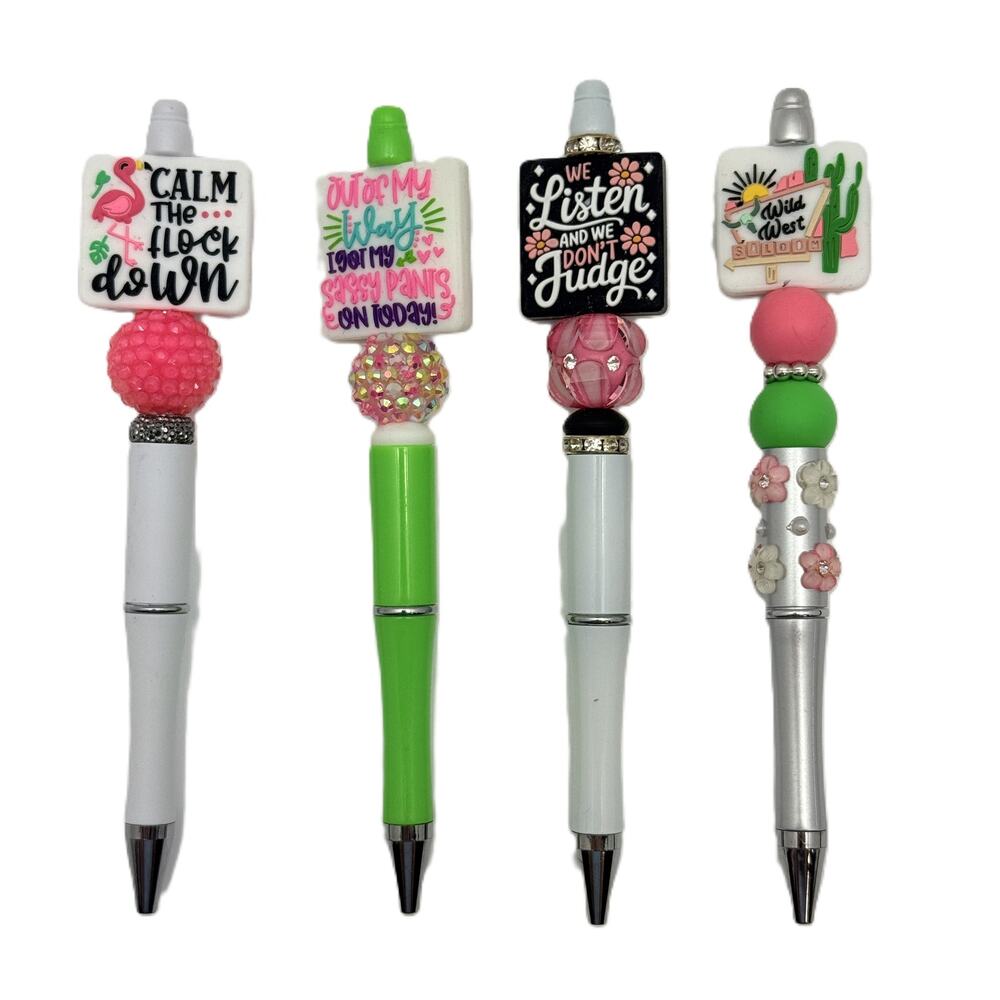 Handmade Focal Phrase Pens
